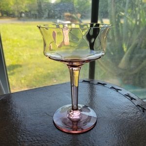 Tiffin Franciscan Glass sherbert dish